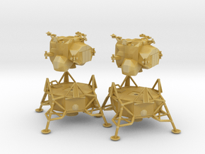 053G Lunar Module set of 2 1/200 in Tan Fine Detail Plastic