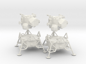 053G Lunar Module set of 2 1/200 in Accura Xtreme 200