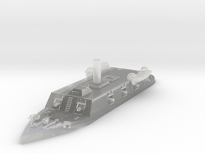 1/600 CSS Arkansas in Clear Ultra Fine Detail Plastic