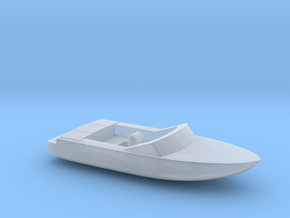 Pleasure Boat - Z scale in Tan Fine Detail Plastic