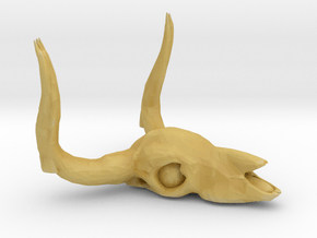HO Scale Cow Skull in Tan Fine Detail Plastic