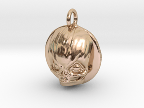 Sam Trick 'r Treat Halloween Pendant in 14k Rose Gold Plated Brass