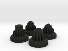 X bits as a mfb tips in Black Smooth Versatile Plastic