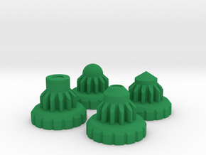 X bits as a mfb tips in Green Smooth Versatile Plastic