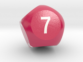 d7 Sphere Dice in Smooth Full Color Nylon 12 (MJF)