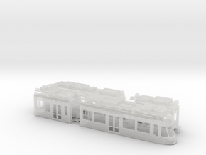 Leipzig Tramino NGT10 in Clear Ultra Fine Detail Plastic: 1:87 - HO
