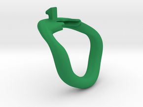 KHD v2 ring 42,5mm - no flap in Green Smooth Versatile Plastic