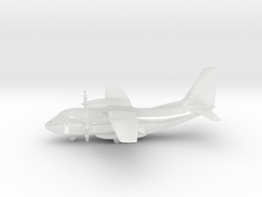 Alenia C-27J Spartan in Clear Ultra Fine Detail Plastic: 1:400