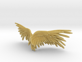 Printle Thing Angel Wings 05 - 1/72 in Tan Fine Detail Plastic