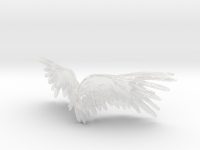 Printle Thing Angel Wings 05 - 1/72 in Clear Ultra Fine Detail Plastic