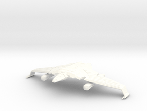 850 Romulan V-7 Whitewind in White Smooth Versatile Plastic