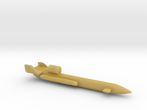 1/200 Scale Chinese Anti-Ship Missile C-101 in Tan Fine Detail Plastic
