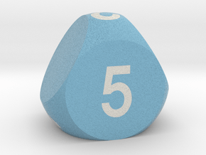 d5 Sphere Dice in Standard High Definition Full Color