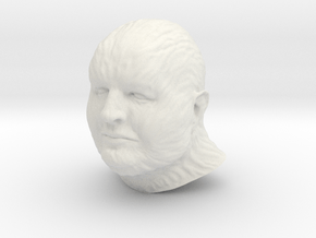  Planet of the Apes - Beneath Scarred Head A in White Natural Versatile Plastic