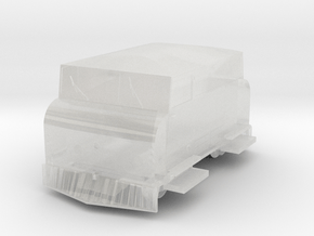 WICKHAM MOW CAR - CNR 23 in Clear Ultra Fine Detail Plastic