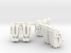 REMIX II - Seat Cluster in White Smooth Versatile Plastic