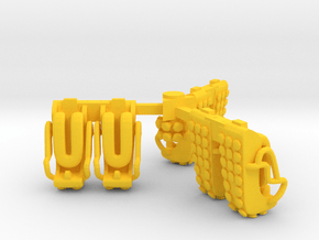 REMIX II - Seat Cluster in Yellow Smooth Versatile Plastic