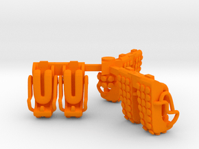 REMIX II - Seat Cluster in Orange Smooth Versatile Plastic