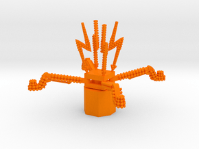 REMIX II - Sweeps (with Top) in Orange Smooth Versatile Plastic