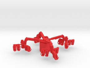 REMIX II - Sweeps (with Seats) in Red Smooth Versatile Plastic