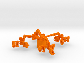 REMIX II - Sweeps (with Seats) in Orange Smooth Versatile Plastic