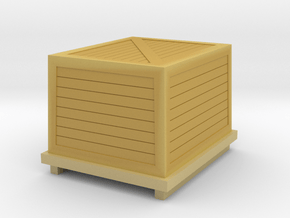Hot Wheels Railroad Boxcar Crate Load in Tan Fine Detail Plastic