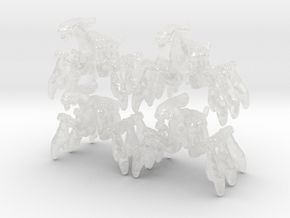 Acklay 6mm monsters Infantry Epic micro miniature in Clear Ultra Fine Detail Plastic