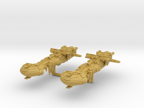 (Armada) 2x Braha'tok Dornean Gunship v2 in Tan Fine Detail Plastic