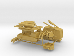 1/50th Tigercat Type Six wheel Grapple Skidder in Tan Fine Detail Plastic
