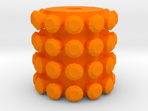 SPIDER - Light Piece in Orange Smooth Versatile Plastic