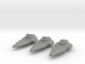 Legacy Class Star Destroyer 1/100000 x3 in Gray PA12