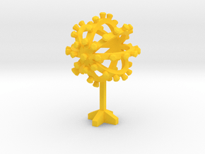 ORBITER - Light Ball in Yellow Smooth Versatile Plastic