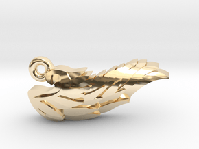 Angle Wing Left in 14K Yellow Gold