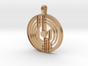 System Pendant in Polished Bronze
