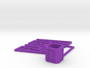 SPIDER - Base (Disassembled) in Purple Smooth Versatile Plastic