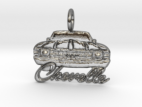 1971 Chevelle Pendant Silver or Brass in Polished Silver