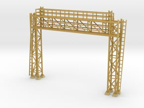 N Quad Signal Cantilever 2L 2T Ruggedized in Tan Fine Detail Plastic