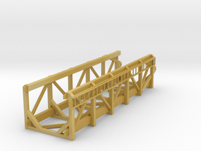 1/50th Pile Driver End Frame  in Tan Fine Detail Plastic