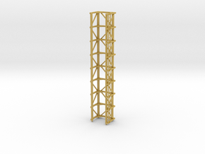 1/64th Pile Driver 40 foot Frame  in Tan Fine Detail Plastic