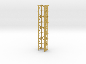 1/50th Pile Driver 40 foot Frame  in Tan Fine Detail Plastic