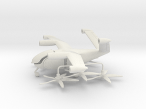 Joby Aviation S4 in White Natural Versatile Plastic: 1:48 - O