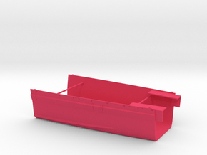 1/350 B-65 Design Large Cruiser Mid FrontFull Hull in Pink Smooth Versatile Plastic