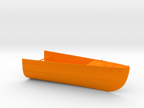 1/350 Caracciolo Class (1919) Bow Full Hull in Orange Smooth Versatile Plastic