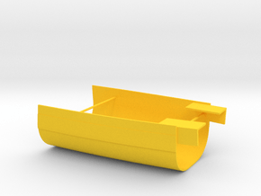 1/350 Caracciolo Class (1919) Mids Front Full Hull in Yellow Smooth Versatile Plastic