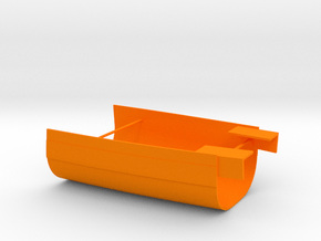 1/350 Caracciolo Class (1919) Mids Front Full Hull in Orange Smooth Versatile Plastic