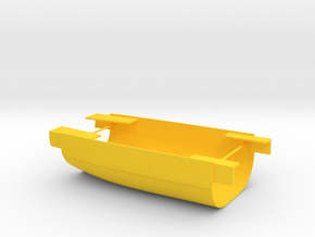 1/350 Caracciolo Class (1919) Mids. Rear Full Hull in Yellow Smooth Versatile Plastic