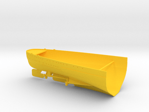 1/350 Caracciolo Class (1919) Stern Full Hull in Yellow Smooth Versatile Plastic