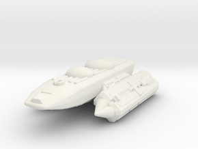 Lysian Sentry Pod 1/700 Attack Wing in White Natural Versatile Plastic