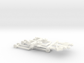 N Gauge LMR Twin Sisters Motion Pack in White Processed Versatile Plastic