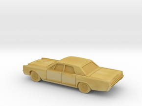 1/72 1969 Lincoln Continental Sedan Shell in Tan Fine Detail Plastic